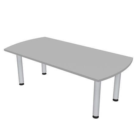 Skutchi Designs 33.5 in W, 59.5 in L, 29 in H, Engineered Wood Top, Grey HAR-AREC-34X60-PT-01
